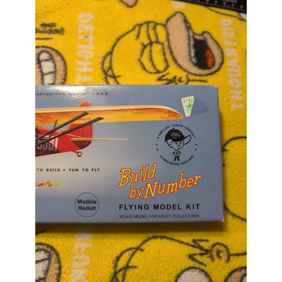 GUILLOW'S Piper Super Cub 95 Flying Model Airplane Kit 602~20” Wing Span NEW - Picture 4 of 7